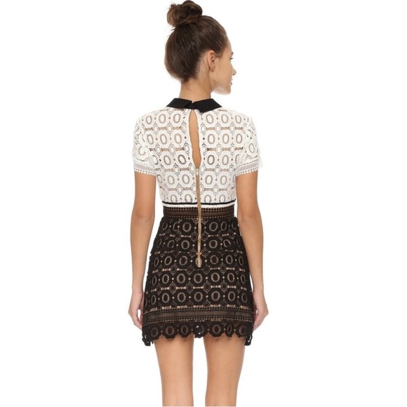 NWT Self-Portrait Felicia Lace Dress 0 - Picture 5 of 14